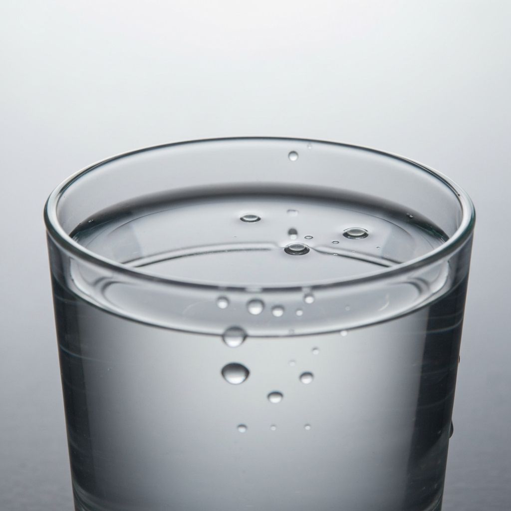 Clean water glass